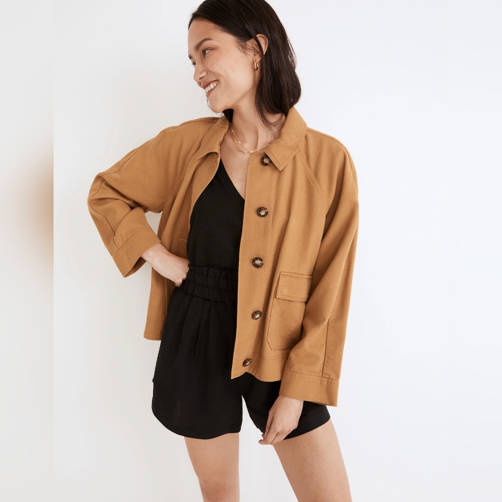 Madewell Tan Utility Jacket for Women